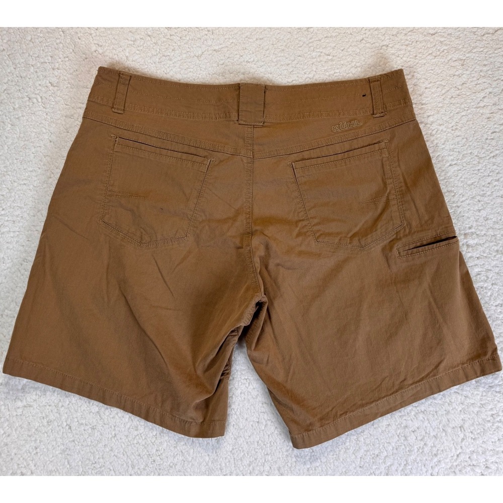 KUHL Renegade Mens 36 Brown Hiking 9" Shorts Stretch Quick Dry Outdoor Teak - Picture 3 of 7